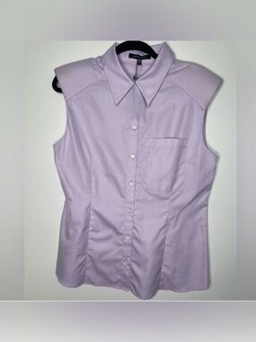 Lavender Sleeveless Blouse NWOT